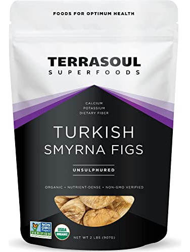 Higos Turcos Orgánicos 2 Lbs, Secados - Terrasoul