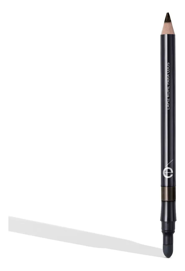 Ésika Delineador De Ojos Kohl Con Difuminador, 1.1 G Color Marrón Impactante