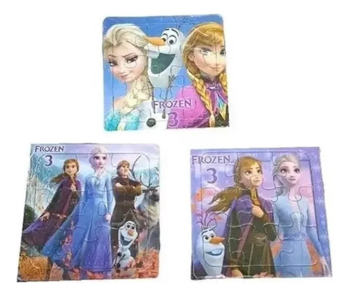 25 Rompecabezas Frozen Souvenirs Celofan