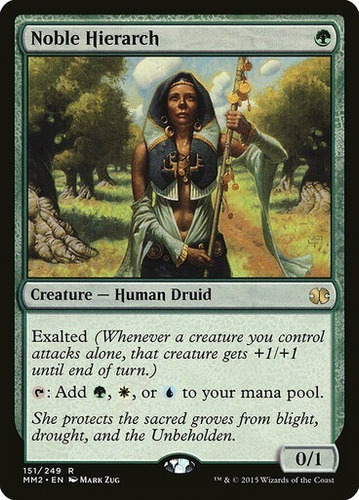 Magic Mtg Noble Hierarch Modern Masters: 2015 Edition