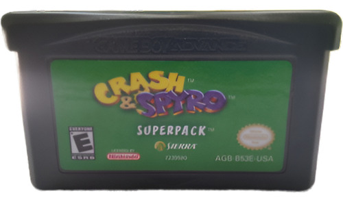 Crash & Spyro Superpack Nintendo Game Boy Advance Gba (Reacondicionado)