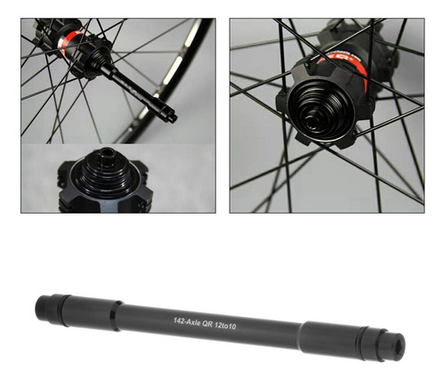 Adaptador Qr De 12mm A 10mm A Través Del Eje 142 Mm