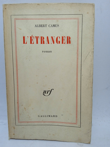 El Extranjero - Albert Camus - Francés - Gallimard 