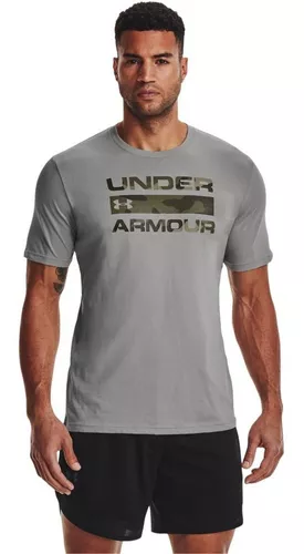 Camiseta Under Armour Stacked-gris
