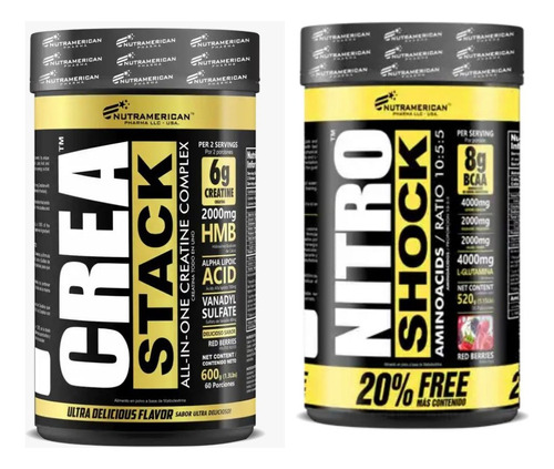 Crea Stack + Nitro Shock Combo - Unidad a $212415