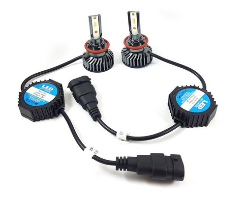 Kit Lampara Luces Led H11 6000k 60w 12-24v Canbus