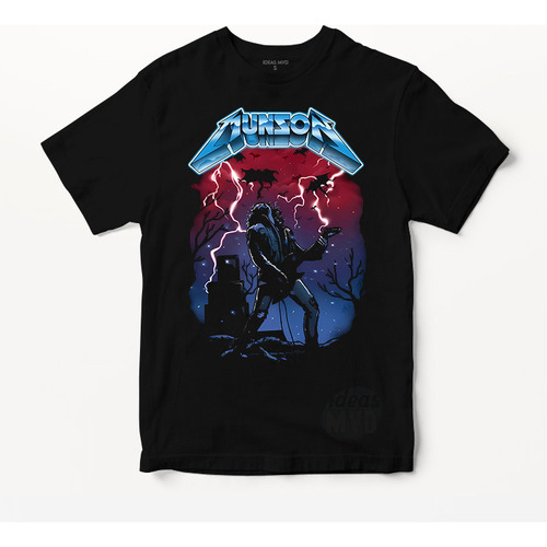 Remera Stranger Things Eddie Munson (negra:) Ideas Mvd