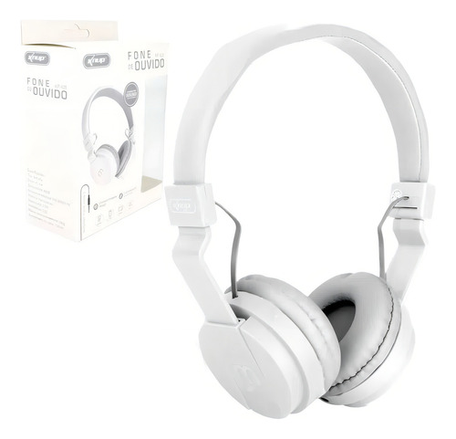 Fone Com Microfone Knup Kp-428 Branco