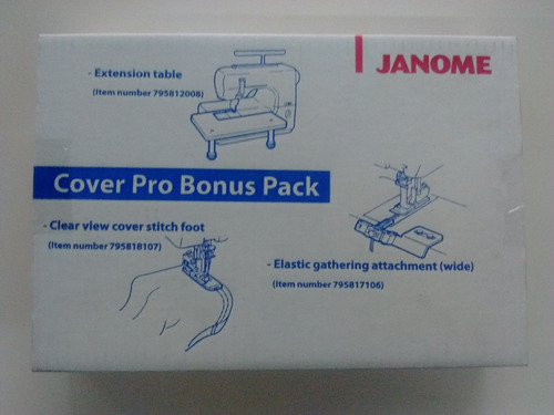 Mesa Extensible Collareta  Janome 1000/2000cpx + 2 Pies !!!