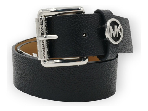 Cinturon De Cuero Michael Kors Mujer Hebilla Cuadrada