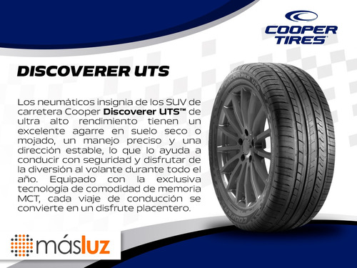 1 Llanta Discoverer Uts Cooper Medida 275/40r20 106y Xl