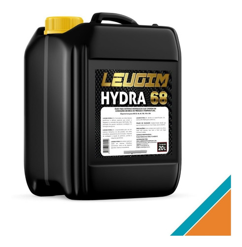 Oleo Hidraulico Iso Vg 68 Grax 20l - Compatível Lubrax Hydra