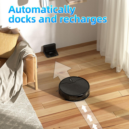 Robot Aspirador Y Fregona 6 Modos De Limpieza Wifi App Alexa