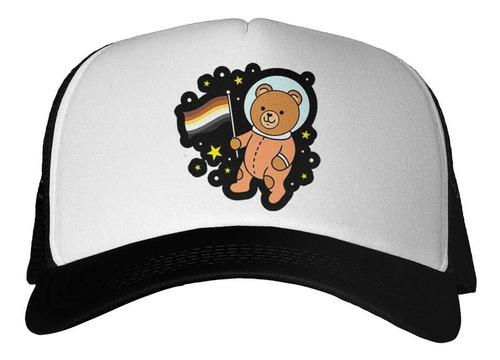 Gorra Oso Atronauta Espacio Gay Bandera Colores