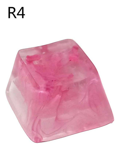Keycap Personality Design Rgb Transparent Pink Smog Cherry P