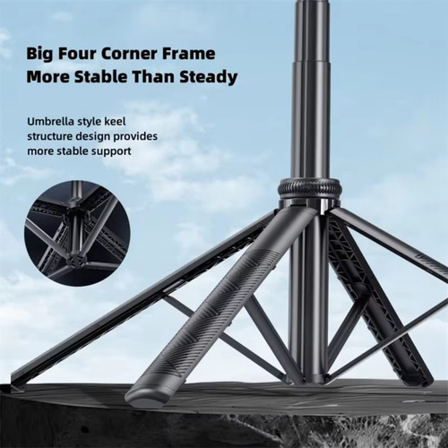 Trípode C17 Monopod Con Rotación Automática De 360° Y Seguim