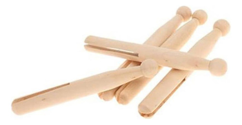 Mini Pinzas Para Ropa Kombiuda, 10 Unidades, Minimuñecas, Ta