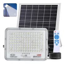 Comprar Reflector Solar Panel Solar 120w Luz Blanca Led Exteriores
