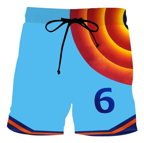 Camiseta Corta Space Jam Jersey James #6 Tune, Conjunto Depo