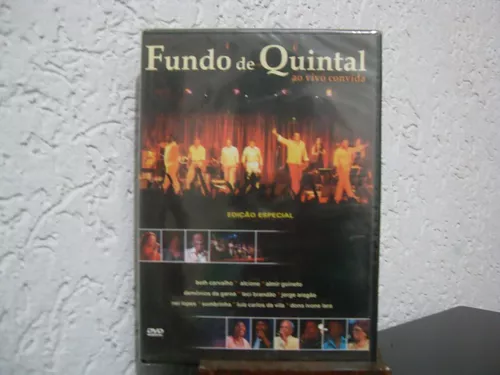 Dvd Fundo De Quintal Ao Vivo Convida