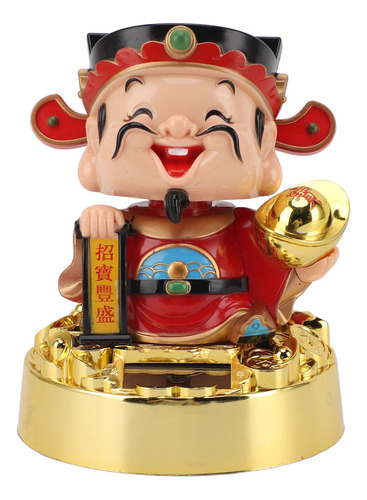 Estatueta Solar God Of Wealth Swing Statue
