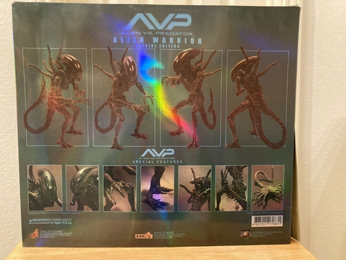 Hot Toys Sideshow Avp Alien Warrior Figure Special Edition (Usado)