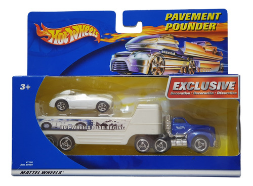 Hot Wheels Team Transport 2002 Jaguar Exclusivo Pavement