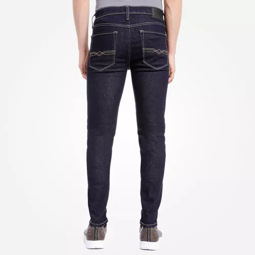 Azul - Pantalón Hombre Denizen 204 Super Skinny Flex