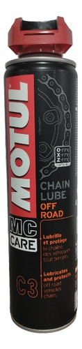 Lubricante De Cadena Motul C3 Chain Lube Off Road 400ml 