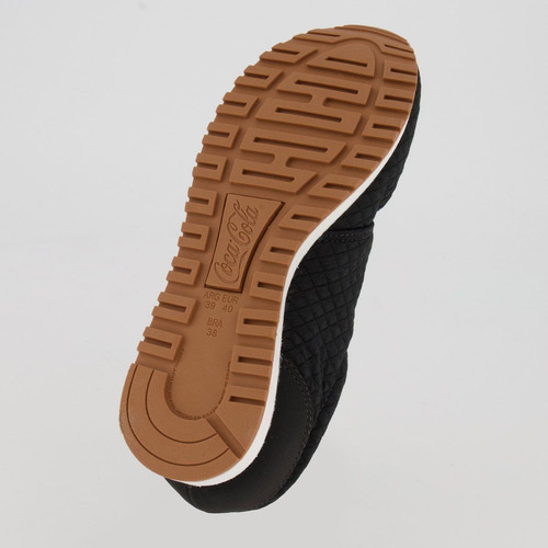 Tênis Coca Cola Sense Preto E Cobre Feminino