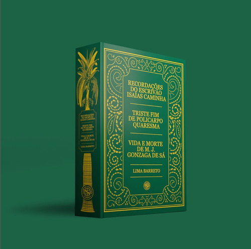 Trilogia Lima Barreto - Frete Grátis - Clube De Literatura Clássica