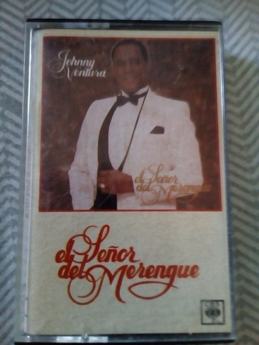 Cassette De Johnny Ventura El Señor Del Merengue (726-1889