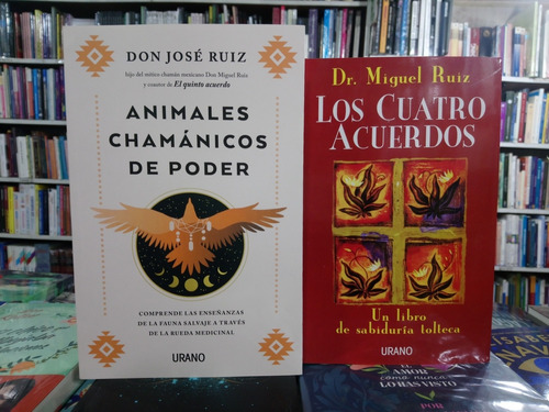 Animales Chamanicos De Poder + Los Cuatro Acuerdos 