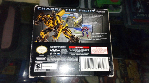Nintendo Ds Transformers Dark Of The Moon Con Juguet Autobot (Usado)