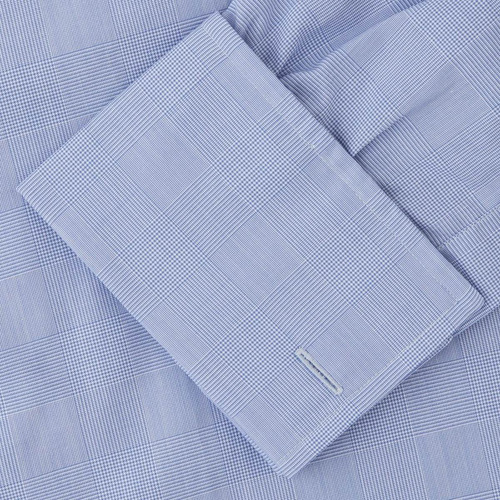 Camisa * Christian Dior* Principe De Gales Hombre Algodon