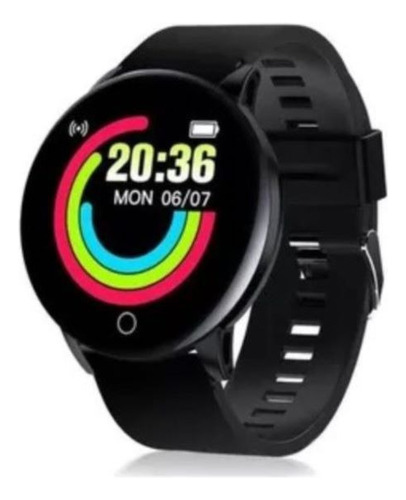 Smartwatch D18  Redondo Multifunción Reloj Inteligente 