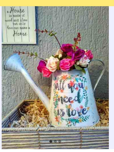 8 Regaderas Decoradas Vintage (incluye Envío)