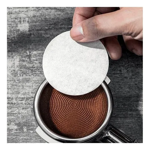 Papel De Filtro Espresso De 533 Mm Para Portafiltro De 54 Mm
