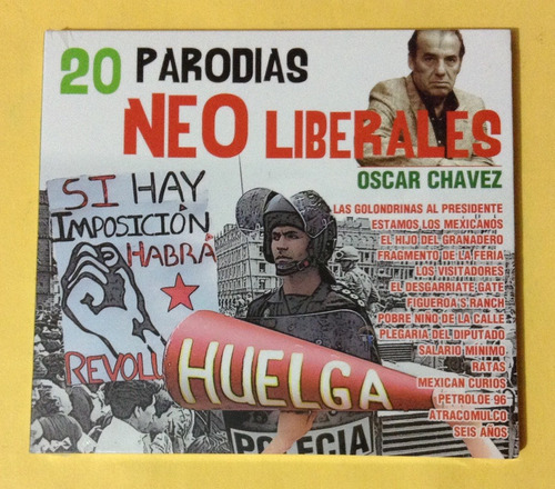 Óscar Chávez - 20 Parodias Neo Liberales - Cd 