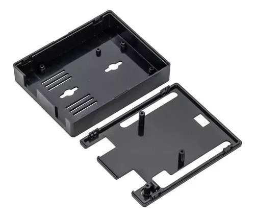 Case Slim Black Abs Preto Arduino Uno R3