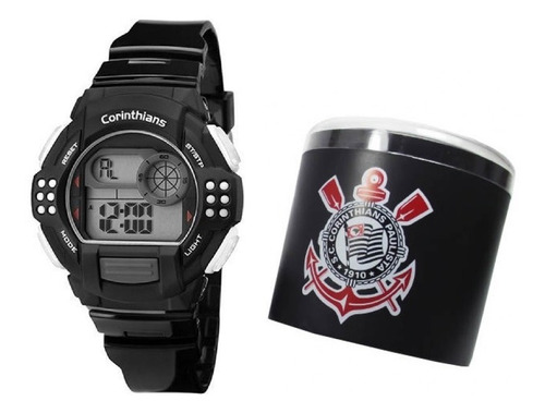 Relógio Technos Masculino Esportivo Corinthians Cor13615a/8p