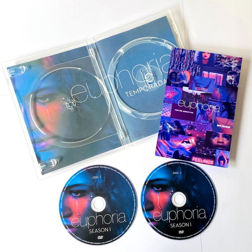 Dvd Euphoria Completo 2019 2020-21 2022 Dublado E Legendado
