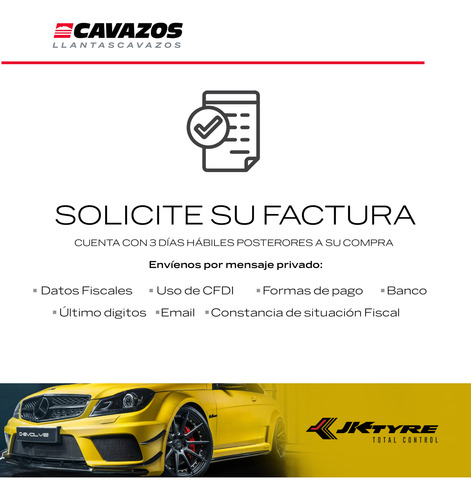 Paquete De 2 Llantas 195/65 R15 Jk Tyre Ux1 91h H 210 Km/h