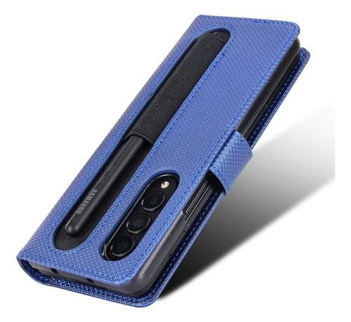 Compatible Funda De Piel For Samsung Galaxy Z Fold3 5g