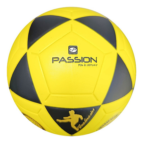 Pelota De Futbol Passion #5 Cuero Pu Peso Y Medida Oficial