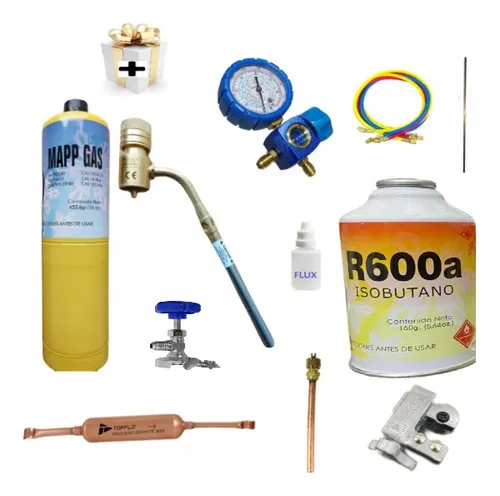 Kit Reparación Carga De Gas Para Neveras Refrigeradores R600