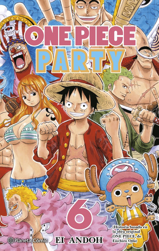Libro One Piece Party Nº 06 07 De Oda Eiichiro