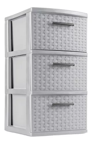 CAJONERA PLASTICO ORGANIZADOR ALMACEN CAJONES MODULO APILABLE 12 CAJITAS  BD6886