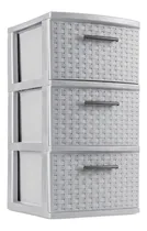 Comprar Kit 2x Organizadores De 3 Cajones Plástico Mediana Cajonera