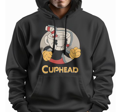 Sudadera Cuphead Retro Gamer Unisex